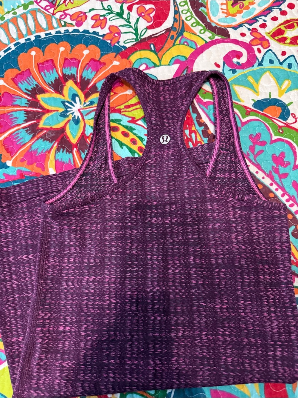 Lululemon Women’s Racerback Tank Top in Deep Plum